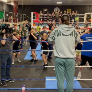 Katie Taylor Instagram - One of the most rewarding parts of my career has been helping to forge a path for the next generation. After my last fight I was delighted to host an event with @Gymshark at the Golden Cobra Boxing Club in Dublin. This voluntary run club do amazing work supporting young people in the community and clubs like this are truly the heartbeat of the sport.

Thanks to everyone who attended, your support means a lot and looking forward to more events like this in the future.

#Gymshark #EveryStrongBelongs