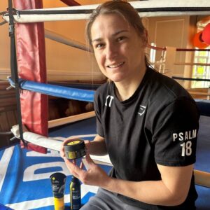 Katie Taylor Instagram - I’m very grateful to @tidlsport and @thenotoriousmma for their support ahead of a special night for me this weekend. I’m excited to begin my long-term partnership with @tidlsport. During training camp, I've been using TIDL's product range for pain relief and full-body recovery. #TaylorCameron
