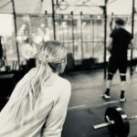 Katrin Tanja Davidsdottir Instagram - 1. Hair days & good lighting 🫶🏼😭✨ 2. I love this photo & getting to cheer on @brookslaich ❤️ 3. Summer mocktail obsession: ice, water, lemon, kosher salt, agave. So healthy, so fresh & sooooo good! 4. Theo’s back legs 🥹 5. Never a dull time with these two. 6. Our new friend BODHI 🐾 who at 8 weeks old already has bigger paws than theo & I think it’s intimidating him 😐 7. “Helping mom bike” - Koda 🤣 8. Just LOVING cooking lately & learning new recipes or ways to cook meat! Watch a whole youtube video with gordon ramsey & I must say those porkchops did turn out pretty dang good 😏 9. Morning walks with my boys the birds are out ✨✨✨