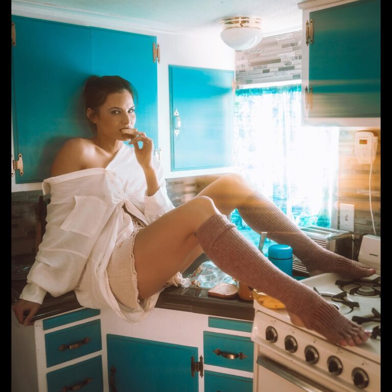 Katrina Law Instagram - A Tasty Snack - another from my fun shoot with @katrinalaw in @anzaborregodesertsp . Thanks to @makeup_by_karishma for hair and make up and to @vanessacater for moral support and baby wrangling. Shot on @canonusa R5 with the rf 28-70mm f2.0L lens. #goldmorphic filter by @polarpro for some added flair.