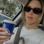 Kayla Ewell Instagram – Stuck in traffic over the canyon, telling myself I’m in a Hockney