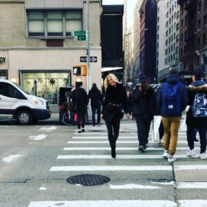 Kaylyn Slevin Instagram - NYC🍎