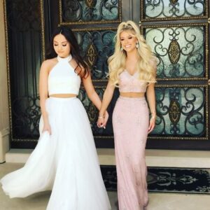 Kaylyn Slevin Instagram - #instaprom Thank you @Instagram for an amazing night! #sherrihill #sherrihillprom @oeevening