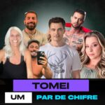 Kaysar Dadour Instagram - Eles e eu! Socorro Bia me ajuda #humor #chifre #biasilas #yuribonotto #ricardobraga #kaysardadour #carmodallavechia