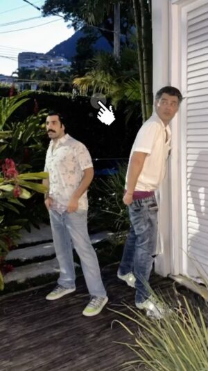Kaysar Dadour Instagram - Pegos no flagra 👀

#humor #lgbt #kaysardadour #carmodallavecchia