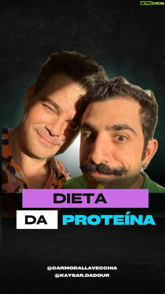 Kaysar Dadour Instagram - Seguimos firmes na dieta! 🔥 #humor #dieta #proteina #kaysardadour #carmodallavechia
