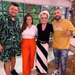 Kaysar Dadour Instagram - Mais uma vez agradeço você @anamariabragaoficial pelo convite sempre muito bom estar no café contigo 😘🙏 foi top demaissss vlw @tati @babusantana pelo papo do @bbb . . . #bbb24 #anamariabraga #kaysar #kaysardadour #melhordianomundo #café