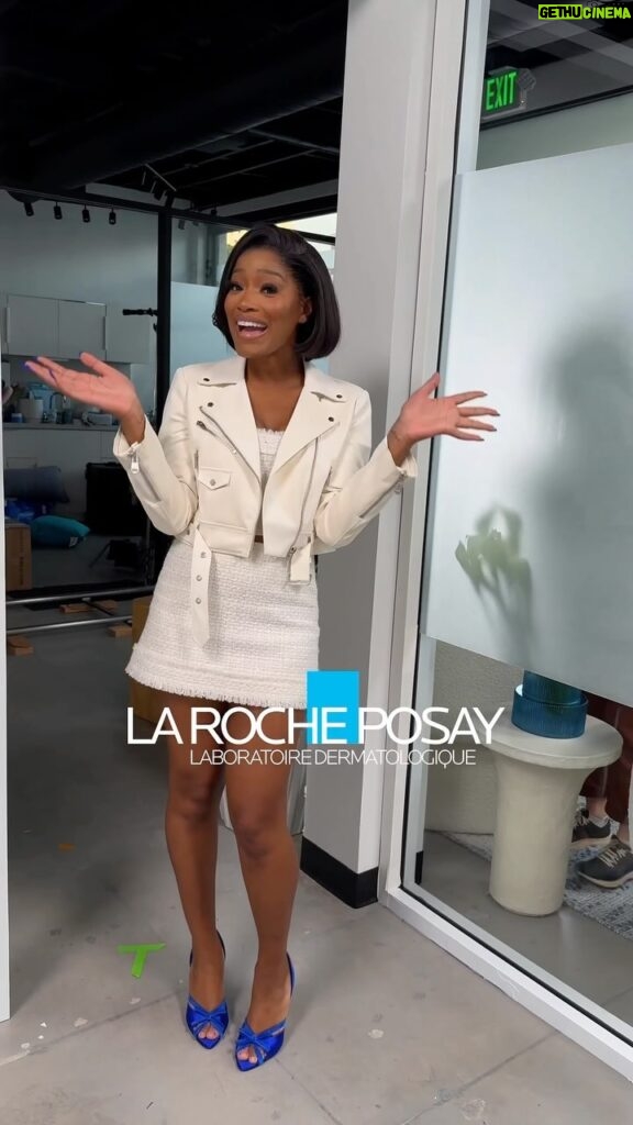 Keke Palmer Instagram - From Paris to Pasadena I’ve had a great couple of months with La Roche-Posay and Mela B3 💙#LaRochePosayPartner I know all too well the struggles of skin discoloration, just know you are not alone and skin solutions are out there, honey! Don’t be afraid to consult a dermatologist to find the best option for your skin. #Melasyl @larocheposay @larocheposayusa