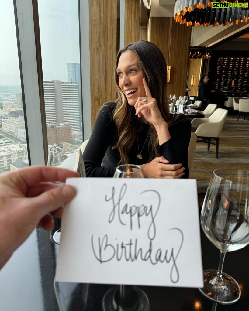 Kellan Lutz Instagram - And the birthday fun continues @bourbonsteaknash for @brittanylynnlutz. So good! Thanks John for the amazing night! Happy birthday fun my beautiful bride! Thank you for all that you do! Love a good date night out with you!