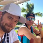 Kellan Lutz Instagram - Bro time! @brandonjlutz Thanks @johnpeelfitness @mojoactiveadventures 🙌🏝️