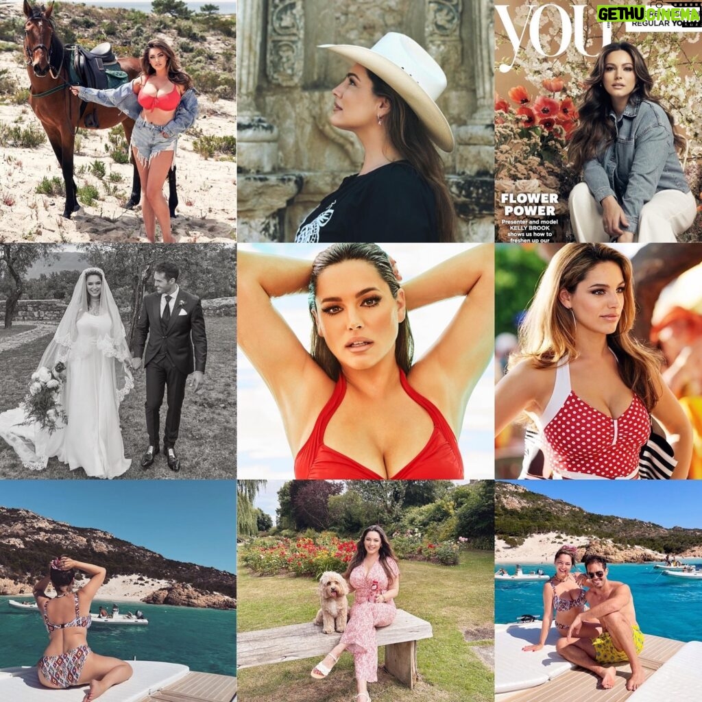 Kelly Brook Instagram - Happy New Year 💫 Your Top Nine ❤️