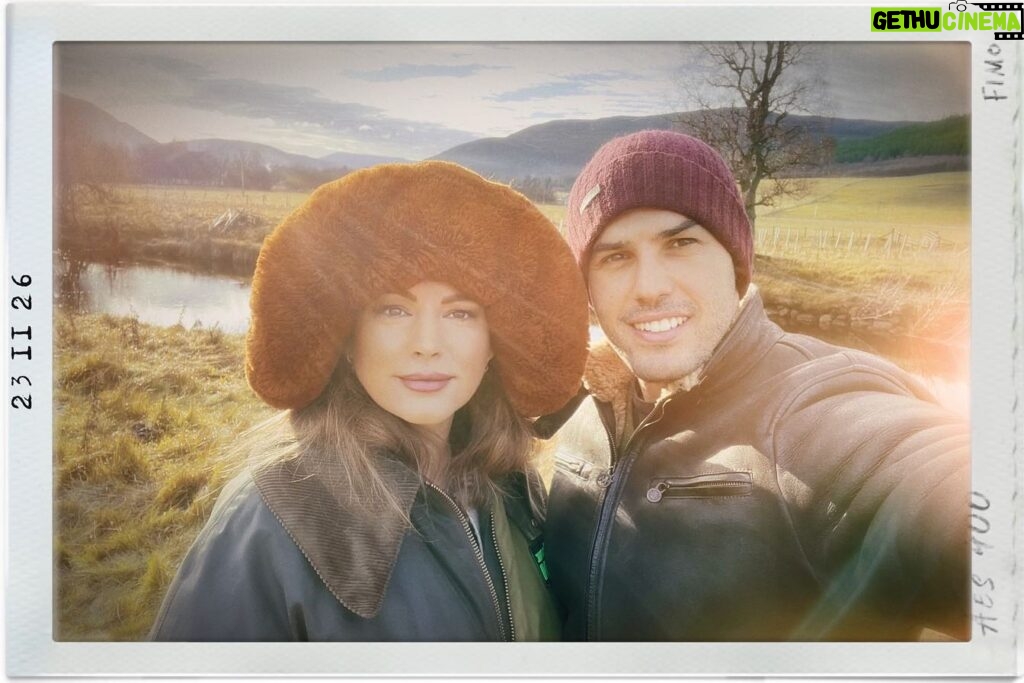 Kelly Brook Instagram - Birthday Hike with the Hubby ❤️🥃🏴󠁧󠁢󠁳󠁣󠁴󠁿🤌