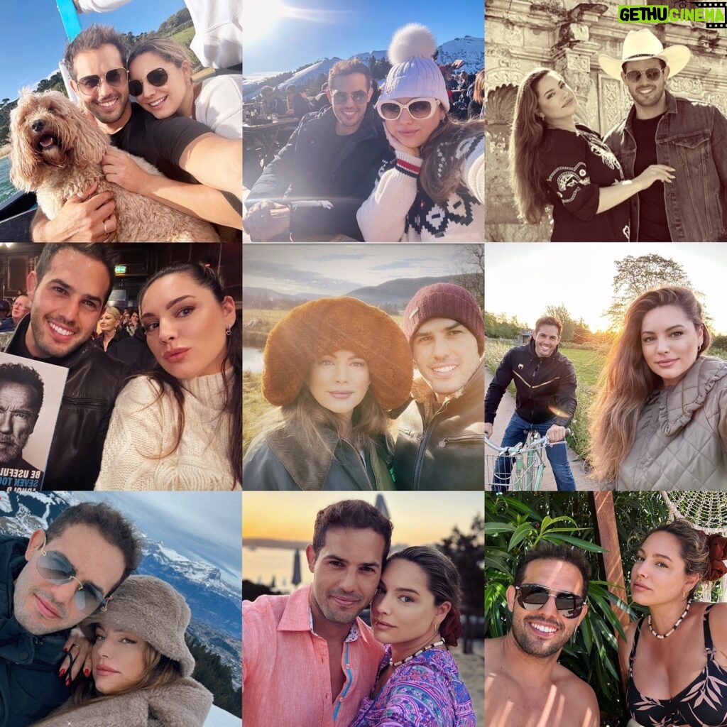 Kelly Brook Instagram - What a Year with you @jeremyparisi ❤️
