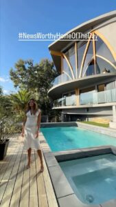 Kelly Jean Killoren Instagram - #NewsWorthyHomeOfTheDay- $13.4M Malibu Architectural Marvel by Harry Gesner 🌟 Perched atop a 1-acre hill with unparalleled Pacific Ocean vistas, 21056 Las Flores Mesa Dr is a testament to architectural mastery and the genius of Harry Gesner. NewsWorthy Features: 🛏️ 3 Bedrooms & 🛁 3 Baths enveloped in modern-Gothic elegance 🏰 Striking Gothic arches & 30-foot wood-beam ceilings frame the ocean’s majesty 🖼️ Towering glass walls & glass-encased terraces offer immersive outdoor living 🌴 Outdoor oasis with a pool, jacuzzi, & a restored 1957 Airstream trailer for unique retreats 🎨 Exposed beams, wood-paneled ceilings, & stone flooring blend warmth with grandeur 🌅 Vast sitting areas & innovative design make every sunset an event 🚗 Minutes from PCH, blending seclusion with coastal accessibility A masterwork of form and function, this Malibu icon invites you to live within a piece of architectural history, where every detail celebrates the harmony between human ingenuity and the natural world. Check out 21056 LAS FLORES MESA DRIVE MALIBU, CA 90265 listed by Kelly Bensimon @kellybensimon, Marcy Roth @marcyroth and Fredrik Eklund @fredrikeklundny by clicking the link in our Bio. ⭐️Follow 👉@NewsWorthyHomes for a daily showcase of the most exceptional, noteworthy homes brought to you by the World’s Top Realtors, Builders, Architects, and Designers🌟 #mansions #luxury #mansion #architecture #realestate #luxuryhome #luxuryrealestate #luxuryhome #mansiongoals #luxurymansion #luxuryhouses #property #homes #mansionhomes #luxurymansions #luxurylistings #forsale #luxuryrealestate #newsworthyhomes #luxuryrealtors