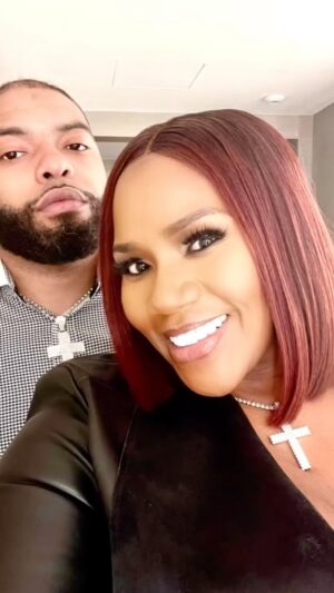 Kelly Price Instagram - He’s my Man Crush Everyday… 😍😍😍 @_king_uf_kings_  #BlackLove #tildeathdouspart