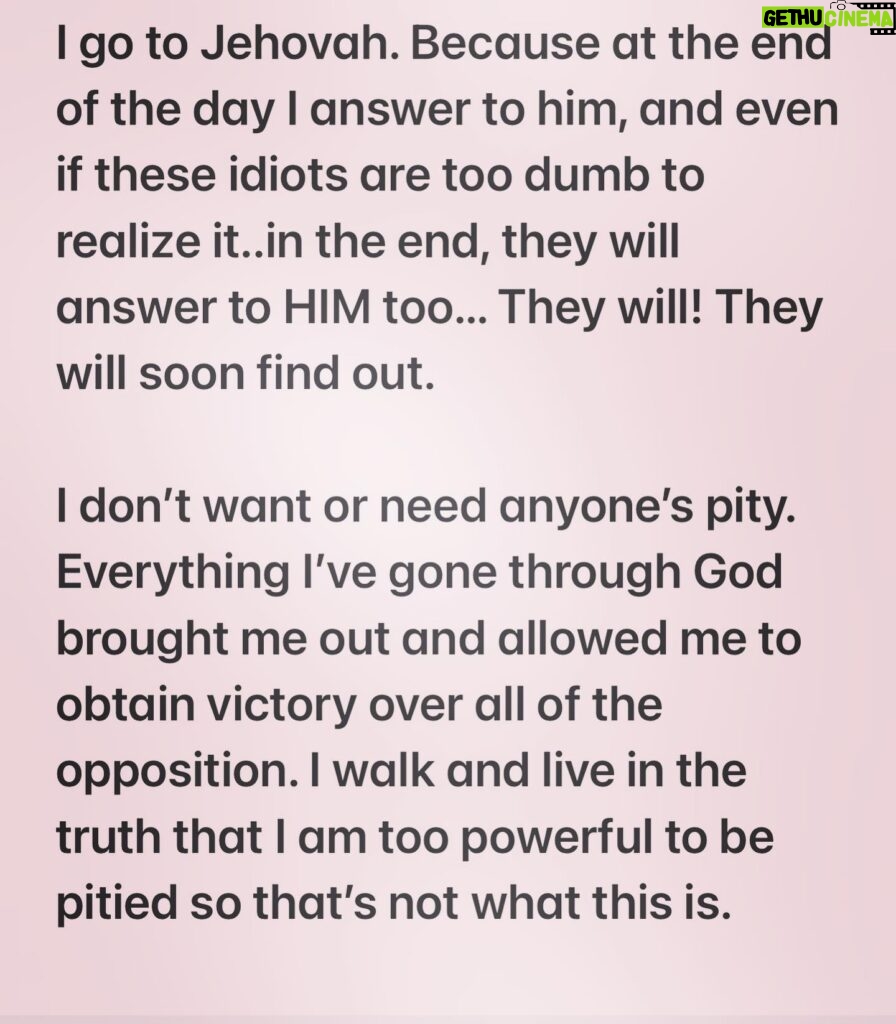 Kelly Price Instagram - This isn’t for everyone but if this resonates with you Ive done what I was supposed to do and I’ve said what needed to be said #Testimony @Sunday #TheTRUTHisREALchurch #silenceisakillertoo #SilenceTheShame And In the words of director @cswanson44 if people wanted you to speak well of them, they should have treated you better… KP