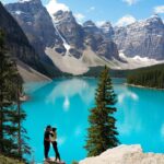 Kelsey Owens Instagram - This past week felt like a dream☁️9️⃣ - I Got to stand beside one of my best friends as she married her soulmate - Stayed at the @fairmontbanff which is easily one of the dreamiest hotels I’ve ever been to - Had the coolest breakfast of my life in a bubble dome! - Reunited with friends I hadn’t seen in a long time & danced the night away - Got to check off even more bucketlist items with my other half -And lastly, I got the cheesy pic in the red canoe on Lake Louise that I’ve always dreamed of!!! 🛶🏔️ My heart is SO full🥰 Which pic is your favorite?