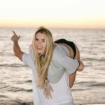 Kelsey Owens Instagram - Highly recommend putting on sweats & taking sunset pics on the beach with your person cuz wow these got me feeling some type of way🥹🥹 Which ones your fav?