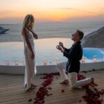 Kelsey Owens Instagram - WE’RE ENGAGED BABY!!!💍🤍 It’s crazy that a day I’ve dreamt about since I was a little girl has arrived. I think the younger me would be so happy to know she has a man who takes care of her, puts a smile on her face, and loves her like no one ever has before. Max…since the day I met you, you’ve never failed to surprise me and this day was NO different. You make my life like a fairytale so I truly thought this was just another night together shooting photos in a gorgeous location. Little did I know you were about to change my life forever. The idea of us starting a family, having a lifetime of adventures, and getting to laugh with you every single day till the day I die brings happy tears to my eyes. I feel like the absolute luckiest girl in the world to be your fiancé and future wifey ♥️ Thank you so much @kieferjewelers for helping Max pick out my dream ring, I can’t stop looking at it 🥹 📍@cavotagoomykonos 📷 @jeremyaustiin