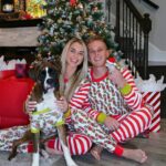 Kelsey Owens Instagram - Merry Christmas from our lil fam to yours 🎄🎅🏼 (not pictured 16 more reptiles in Santa hats)