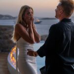 Kelsey Owens Instagram - WE’RE ENGAGED BABY!!!💍🤍 It’s crazy that a day I’ve dreamt about since I was a little girl has arrived. I think the younger me would be so happy to know she has a man who takes care of her, puts a smile on her face, and loves her like no one ever has before. Max…since the day I met you, you’ve never failed to surprise me and this day was NO different. You make my life like a fairytale so I truly thought this was just another night together shooting photos in a gorgeous location. Little did I know you were about to change my life forever. The idea of us starting a family, having a lifetime of adventures, and getting to laugh with you every single day till the day I die brings happy tears to my eyes. I feel like the absolute luckiest girl in the world to be your fiancé and future wifey ♥️ Thank you so much @kieferjewelers for helping Max pick out my dream ring, I can’t stop looking at it 🥹 📍@cavotagoomykonos 📷 @jeremyaustiin