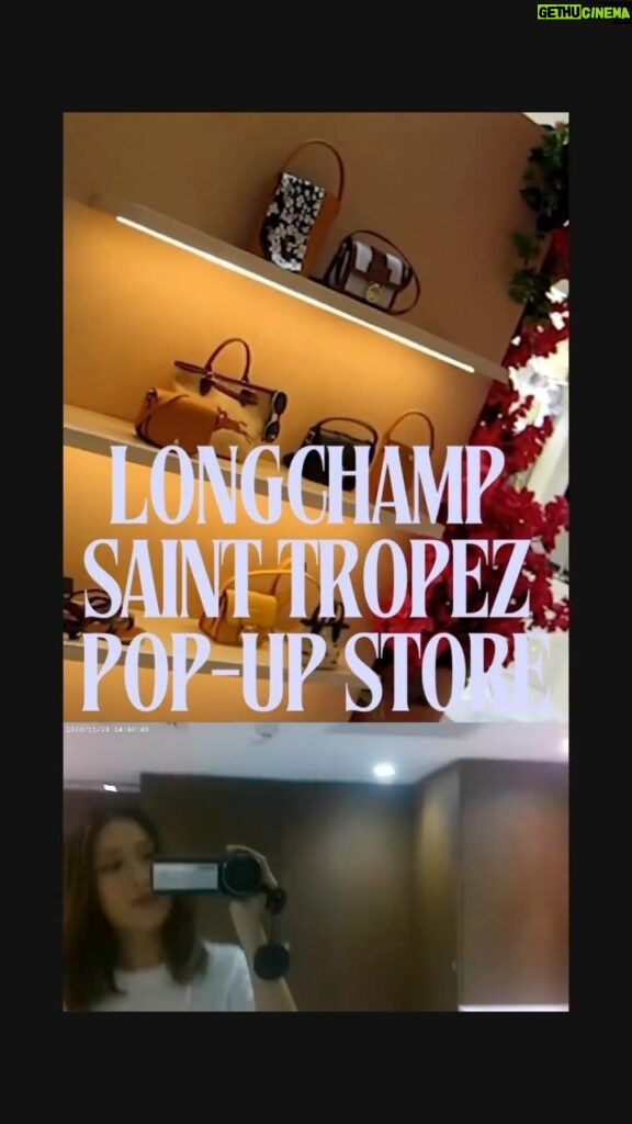 Kemisara Paladesh Instagram - Visiting the latest Longchamp Saint-Tropez Pop-up store at ICONSIAM Many exclusive items only at the pop-up store. Go shop today till the 7th of April! ❤️ #LongchampSaintTropez #LongchampSS24 @longchampth