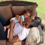 Kenya Moore Instagram - #tbt @thebrooklyndaly #miraclebaby