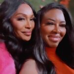 Kenya Moore Instagram – Happy birthday to my sister Miss Cheekbones!  You are light and continue to shine baby! Burn bright! I love you always and forever