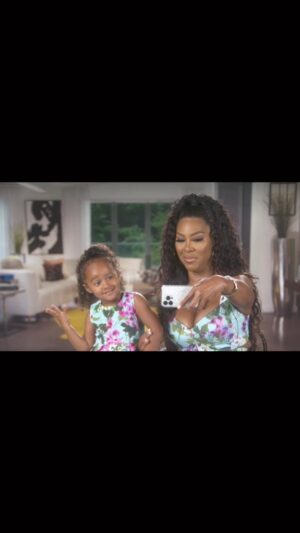 Kenya Moore Instagram - The best thing about my role on #RHOA to date has been bringing my daughter @thebrooklyndaly to work with me this season as a first interview together.

She is the love of my life, my mini-me (personality), my best friend and soul mate. Thank you @bravotv and #trulyoriginal and Tom (post editor) for memorializing this precious moment.❤️

And thank you to the #rhoa fans who have commented and supported my journey into motherhood. It is by far my most important role and most meaningful. Thank you for loving me and #BK

And @beyonce BK is a fan… do you think we can get some @weareivypark for toddlers?/mommy daughter🙏🏾🥰

#Bffs #love #RHOA #mother #mommydaughter #singlemom #girls #toddlers #tv 

Dresses: @dolcegabbana 

Hair care: @kenyamoorehair now at @cvspharmacy and @sallybeauty 

Hair: @sewjodie 

Makeup: @whippedbykiara