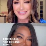 Kenya Moore Instagram – @kylerichards18 and I are bringing a whole new meaning to the game 🏈 with the help of @DIRECTV. #GetYourTVTogether #ad