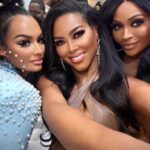 Kenya Moore Instagram - Hater: Kenya’s jealous of beautiful women Me: I keep a dollar worth of dimes around me Example: @ak.gobang @cynthiabailey 💋
