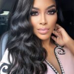 Kenya Moore Instagram – Headed to the @peacocktv #RHUGT red carpet in LA 👠

Hair: @tiffdoeshair 
MUA: @beautybytayrivera 
Dress @gucci 
Shoes: @ysl