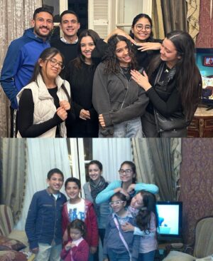Kenzy Madbouly Instagram - فرق ١١ سنة، كلهم ربنا بارك في طولهم وانا اتسخطت😂♥️
