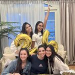 Kenzy Madbouly Instagram – God gave me a gift in the shape of 4 girls who own my heart since day one 🤍
They are here for me in every big step and every failure 🤍