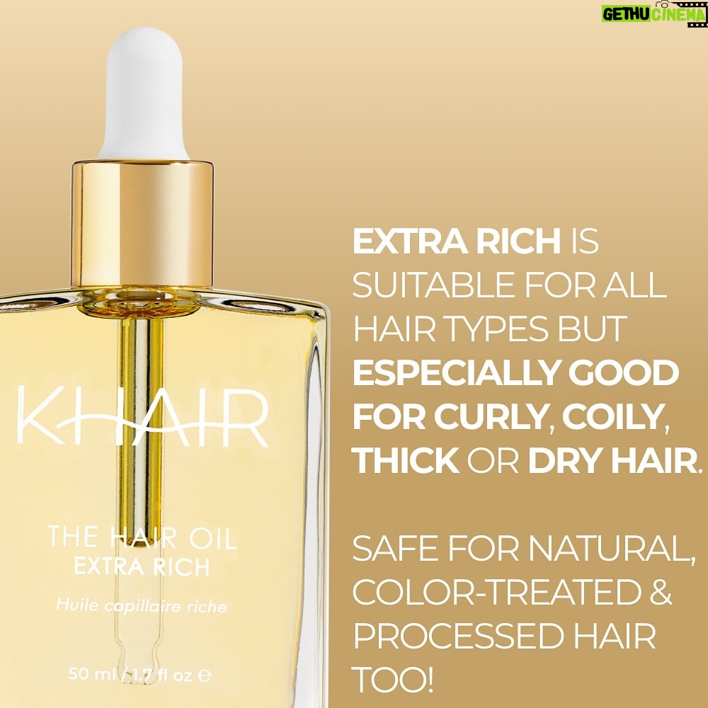 Keshia Chante Instagram - It’s back! THE HAIR OIL that keeps selling out 😍😆 Get yours exclusively at khairlabs.com 💧THE HAIR OIL is handcrafted with the finest ingredients from around the globe, we purposefully produce our products in limited small batches to ensure freshness. Essentially, you get the crème de la crème every single time. Get it while supplies last!