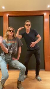 Kevin Bacon Instagram - I’m just a man in his crocs, standing with his daughter @sosiebacon, making you look #MadeYouLook