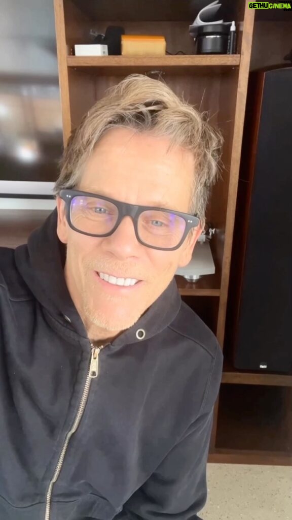 Kevin Bacon Instagram - The beginning of a new week means it’s #MondayBlues. We’re nearing the end of this scratchy, scrappy record collection and spinning the U’s! We’re playing: July Morning by @uriahheepofficial Bad by @U2 Feet Don’t Fail Me Now by #Utopia Take a listen in my stories!