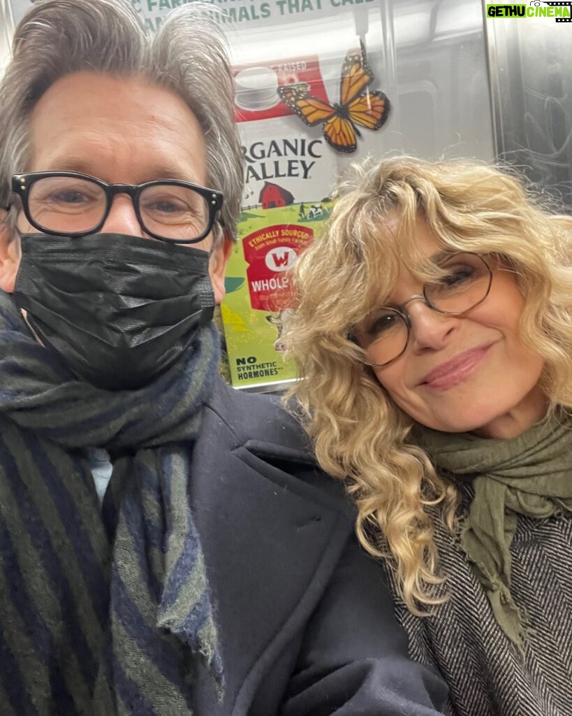 Kevin Bacon Instagram - Sending gratitude and love from the Thanksgiving subway.