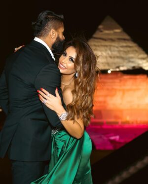 Khaled Selim Instagram - ما فيش كلام يقدر يوصف حبي ليكي .. ربنا ما يحرمني منك يا حبيبة قلبي و أم بناتي و وش الخير .. يا أحلى خيرية.. 
Love ❤️ My CoCo