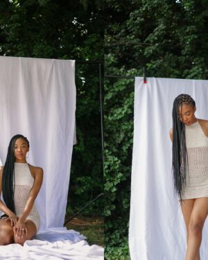Khosi Ngema Instagram - Embracing a prosperous and humble season through the Nala dress. Drawing and harnessing the abundance of talent and prosperity, creating a stunning visual narrative of style and beauty. 🤍

@nthatuoa_com c/o @nthatuoa__ 

Creative Team: 

Photographed By @thapelo_gv72 
Model @khosingema 
Assistant @jay_mlkn
Hair Styling @godfreyazwi_vidal
Production @0723.studio

#Nala #Nthatuoa