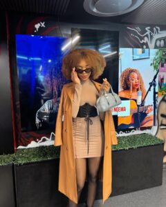 Khosi Ngema Instagram - One week of “Why?” already. Feeling immense gratitude. This has been healing. Thank you!🥹🫂🩷💫