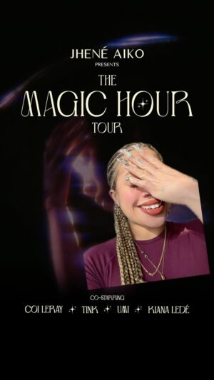 Kiana Ledé Instagram - I LITERALLY CANNOT BRUH Like is life even real??? Im done. I can’t. #magichourtour ✨w/ jheneaiko  #greenscreen
(Use presale code: magic 🪄)