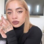 Kiana Ledé Instagram - Today is Azuma’s birthday and we’re celebratin his life. After meetin such a special human like him and then losin him so suddenly, I have come to realize that life is really so unpredictable in the best and worst ways. I wanted to share this to hopefully remind anybody that’s lost somebody that feelin of gratitude we eventually feel and how livin as big as you can feels like you’re honorin them🤍 The only thing we really know about life is that anythin is possible. Happy 32nd Azuma ✨
