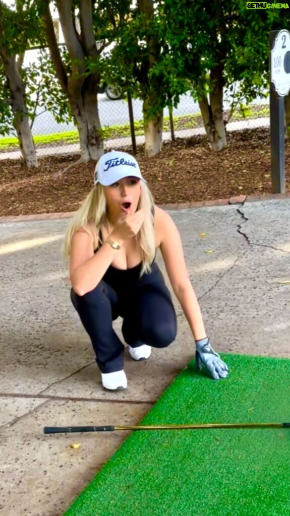 Kiera Bridget Instagram - this was the best moment of my life how did i make a hole in one after only 5 months of golfing CRAZY #golf #holeinone