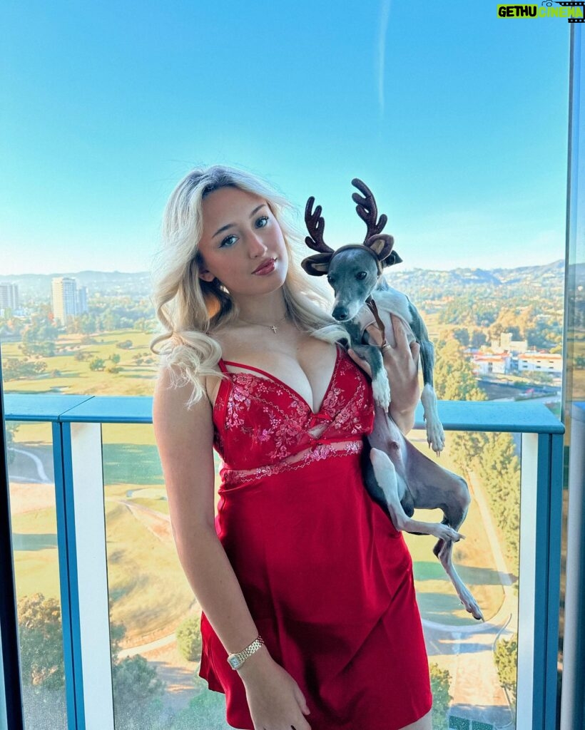 Kiera Bridget Instagram - i got this reindeer for Christmas! it kind of looks like a rat though.. 🤨 what did you get?