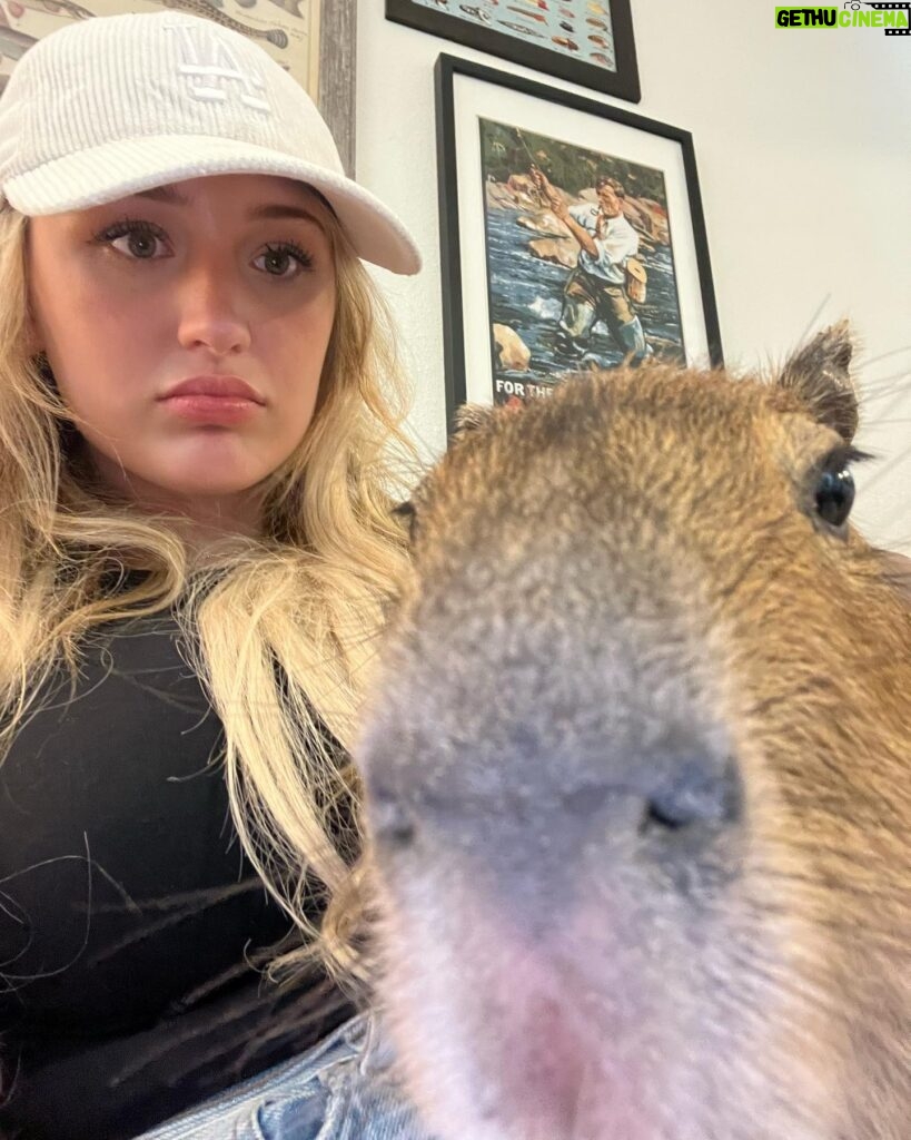 Kiera Bridget Instagram - GAHHH HE FINALLY PULLED UP EPIC VICTORY ROYALE MOMENT 🫦 @theurbanrescueranch ily I took the possum home with me TSA didn’t find it