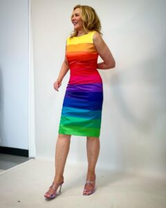 Kim Cattrall Instagram - PRIDE 💋🌈❤️ @vzoulias