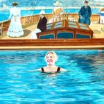 Kim Cattrall Instagram - A quick dip before tonight. My new favorite pool in Paris…💋🧜‍♀️