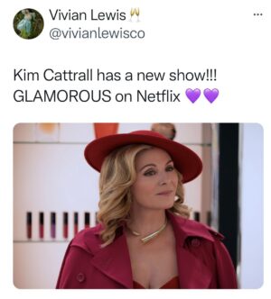 Kim Cattrall Thumbnail - 112.6K Likes - Most Liked Instagram Photos