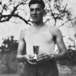 Kim Cattrall Instagram - Dennis William Cattrall. Dad was a miler & his dream was to run a four minute mile. Here he is winning a cup in 1953. Roger Bannister beat him to it but he had a lot of fun trying.